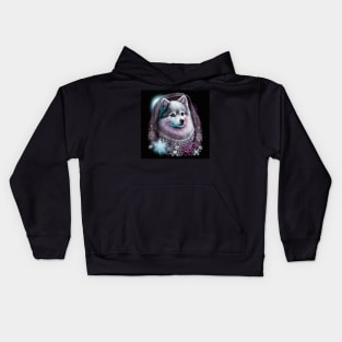 Spiritual Pomsky Kids Hoodie